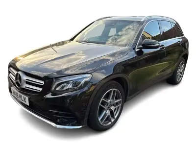 Used Mercedes GLC220 AMG line 170 HP (125 kW) 2019 Black SUV