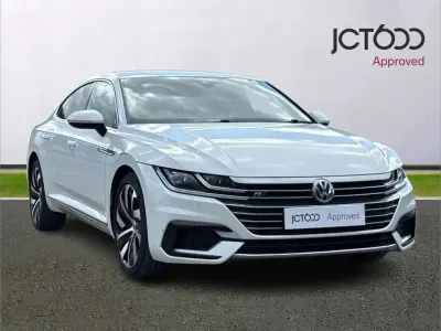 Used VW Arteon R-line 187 HP (137 kW) 2019 White Hatchback