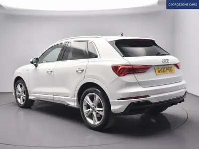 Used Audi Q3 S-Line 150 HP (110 kW) 2021 White SUV
