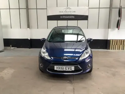 Used Ford Fiesta Zetec 96 HP (70 kW) 2011 Blue Hatchback