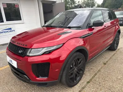 Used Land Rover Range Rover evoque HSE Dynamic 290 HP (213 kW) 2018 Red Estate