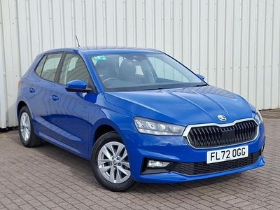 Used Skoda Fabia Comfort 80 HP (58 kW) 2022 Blue Hatchback