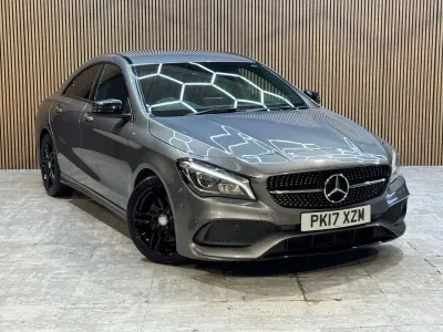Used Mercedes CLA220 AMG line 177 HP (130 kW) 2017 Grey Sedan