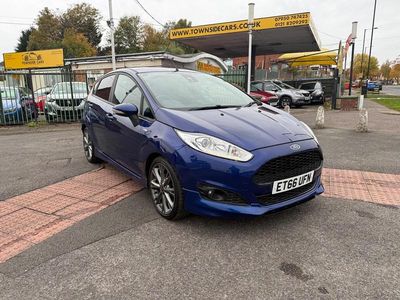 Used Ford Fiesta ST-Line 2017 Blue Hatchback
