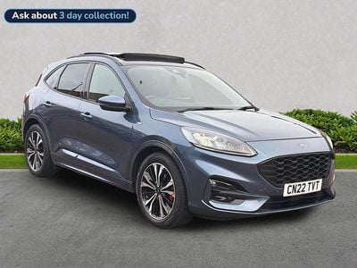 Blue Used 2022 Ford Kuga ST-Line X SUV | £19,499 (A bit pricey)
