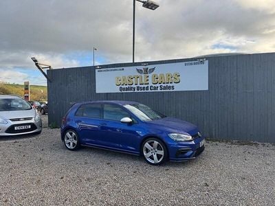 Blue Used 2018 VW Golf VII R Hatchback | £19,495 (Fair price)
