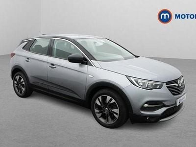 Used Vauxhall Grandland X Sport 131 HP (96 kW) 2019 Grey SUV