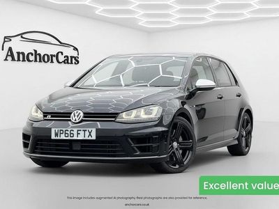 Black Used 2016 VW Golf VII R Hatchback | £15,690 (Fair price)