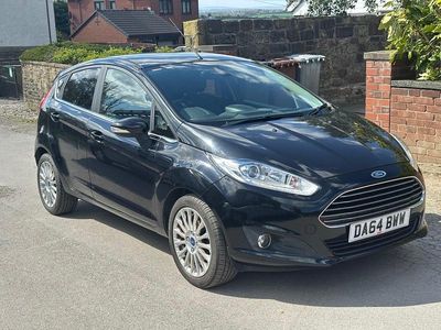 Used Ford Fiesta Titanium 2014 Black Hatchback
