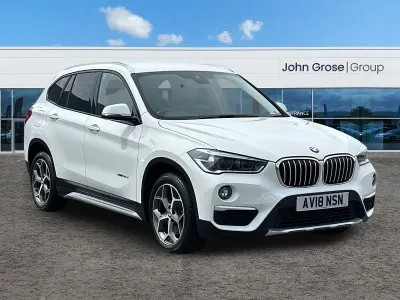 Used BMW X1 xLine 2018 White SUV