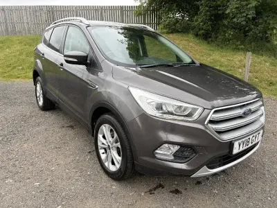Used Ford Kuga Titanium 120 HP (88 kW) 2018 Grey SUV