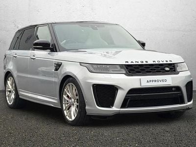 Silver Used 2021 Land Rover Range Rover Sport SVR SUV | £48,260 (Good price)