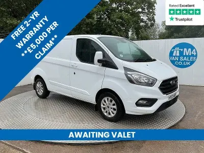 Used Ford Transit Custom Limited 170 HP (125 kW) 2023 White Van