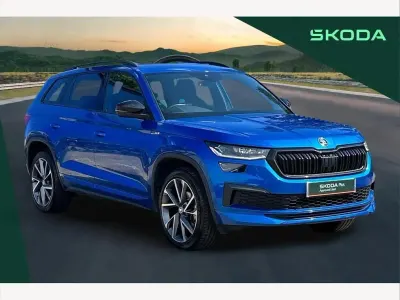 Used Skoda Kodiaq SportLine 150 HP (110 kW) 2023 Blue SUV