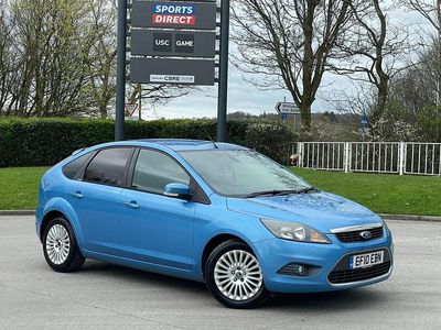 Used Ford Focus Titanium 2010 Blue Hatchback