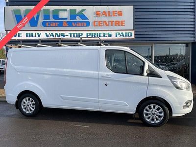 White Used 2019 Ford Transit Custom Limited Van | £15,990 (A bit pricey)