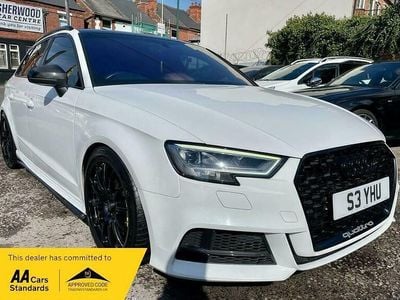 White Used 2019 Audi S3 Sportback Black Edition Hatchback | £23,995 (Fair price)