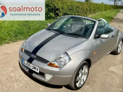 Used Ford StreetKa 95 HP (69 kW) 2005 Silver Cabriolet
