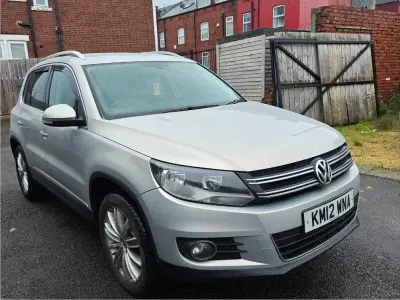 Używany VW Tiguan Sportline 2012 Srebrny SUV