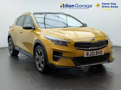 Used Kia XCeed First Edition 139 HP (102 kW) 2021 Yellow SUV