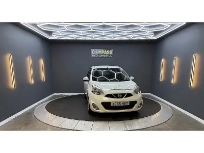 Used Nissan Micra Acenta 2015 White Hatchback