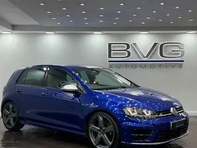 Used VW Golf VII R 300 HP (220 kW) 2016 Blue Hatchback