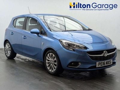 Used Vauxhall Corsa 90 HP (66 kW) 2016 Blue Hatchback