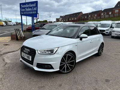 Used Audi A1 Black Edition 2017 White Hatchback