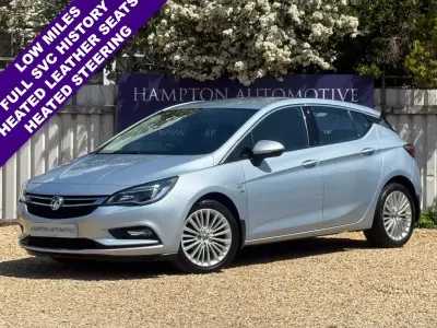 Used Vauxhall Astra Elite 150 HP (110 kW) 2019 Silver Hatchback