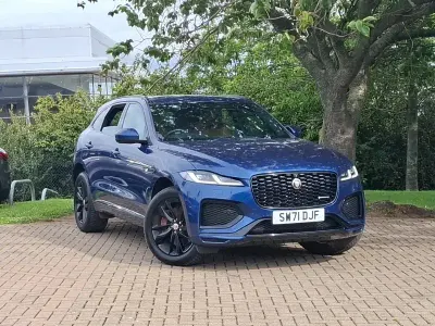 Used Jaguar F-Pace R-Dynamic 404 HP (297 kW) 2021 Blue SUV