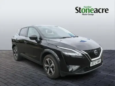 Used Nissan Qashqai N-Connecta 155 HP (114 kW) 2022 Black SUV