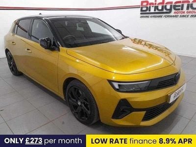 Yellow/black Used 2023 Vauxhall Astra GS Line Hatchback | £17,799 (Fair price)