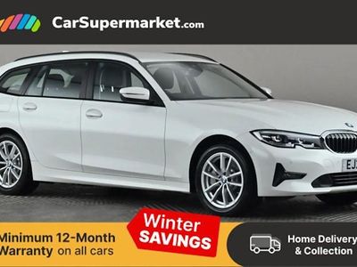 White Used 2021 BMW 330e Impressive Estate | £19,197 (Fair price)
