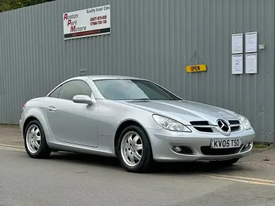 Used Mercedes SLK200 163 HP (119 kW) 2005 Silver Cabriolet