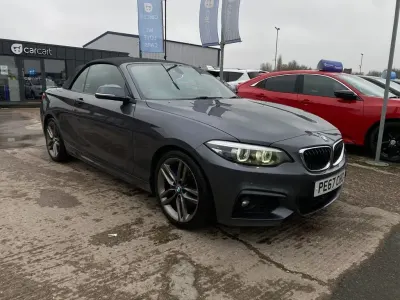 Used BMW 220 M Sport 190 HP (139 kW) 2017 Grey Cabriolet