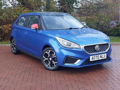 Blue Used 2020 MG MG3 Exclusive Hatchback | £8,498 (Fair price)