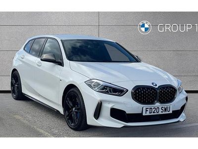 Used BMW M135 Shadowline 306 HP (225 kW) 2020 Alpine white Hatchback