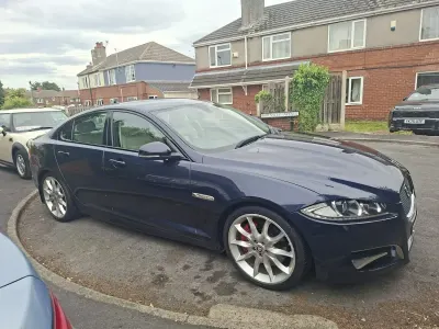 Used Jaguar XF Portfolio 2015 Blue Sedan