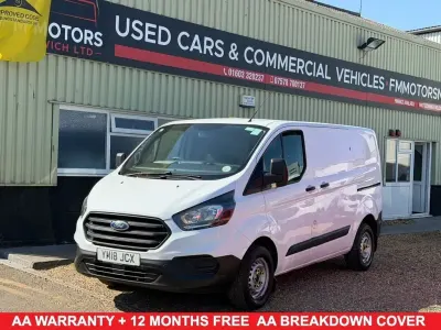Używany Ford Transit Custom 105 KM (77 kW) 2018 Biały Van