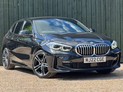 Used BMW 118 M Sport 136 HP (100 kW) 2022 Black Hatchback