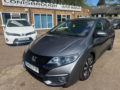 Begagnad Honda Civic SE Plus 2016 Grå Halvkombi