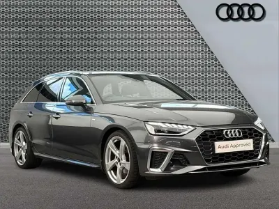 Used Audi A4 S-Line 161 HP (118 kW) 2022 Grey Estate