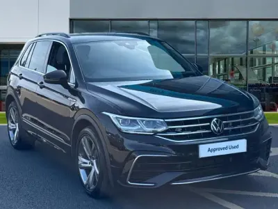 Used VW Tiguan R-line Edition 150 HP (110 kW) 2023 Deep black SUV