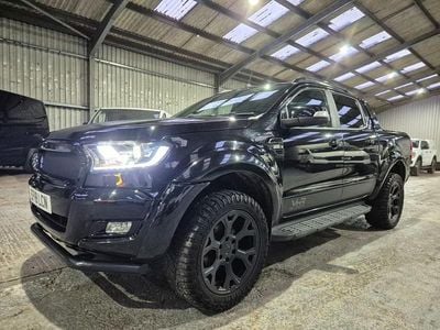 Black Used 2018 Ford Ranger Wildtrack Pickup | £14,990 (Good price)