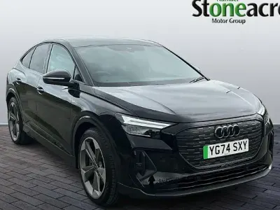 Used Audi Q4 Sportback e-tron Black Edition 250 kW (340 HP) 2026 Black SUV