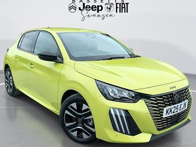 New Peugeot 208 Allure 102 HP (75 kW) 2025 Yellow Hatchback