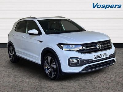 White Used 2019 VW T-Cross R-line SUV | £17,704 (Good price)