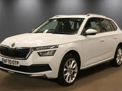 Used Skoda Kamiq SE L 150 HP (110 kW) 2020 White SUV