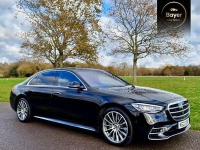 Black Used 2022 Mercedes S580 Executive Sedan | £58,685 (Expensive)