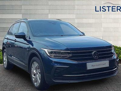 Blue Used 2022 VW Tiguan Life SUV | £20,795 (Fair price)